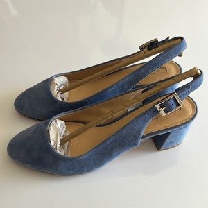 Antonio Melani Blue Heel Shoes Size: 9M